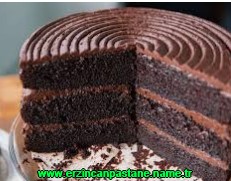 Erzincan Çikolatalı profitorollü yaş pasta