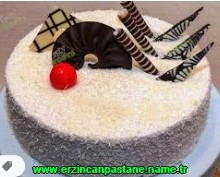 Erzincan Vişneli Baton yaş pasta